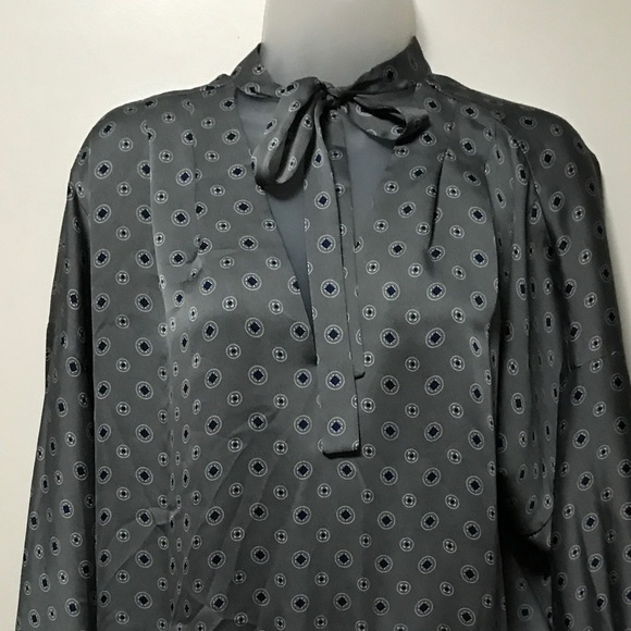 Michael Kors Neck Tie Blouse - Picture 3 of 5